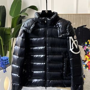 Moncler black men's fashionable down jacket